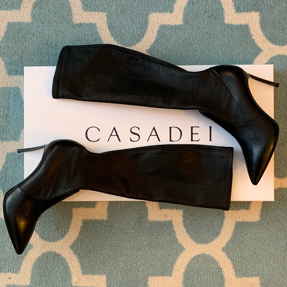 🍂FALL STUNNNERS🍁 Casadei Blade Knee High Boot 38
